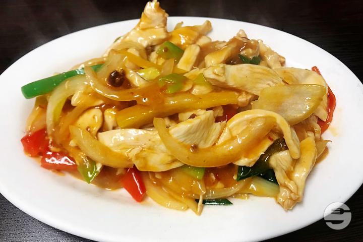 420. Chicken with XO sauce - Boky