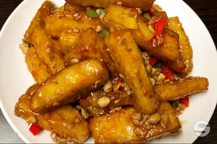 13. Eggplant and pork Sichuan style - Boky