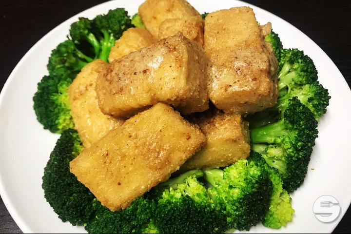 18. Japanese tofu with salted duck eggs - Boky