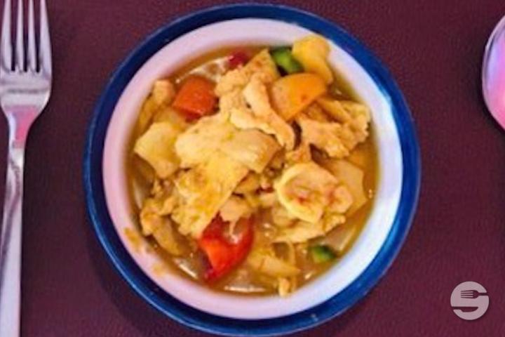605. Poulet au Curry Jaune - Fu Yiu
