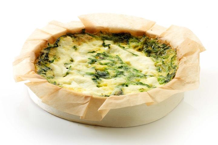 Quiche spinach and ricotta - La Maison du Sandwich (Rhône)