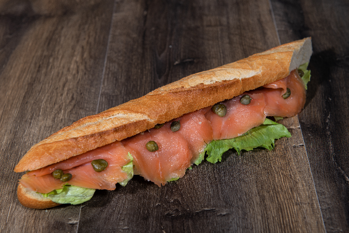 Smoked Salmon Sandwich - La Maison du Sandwich