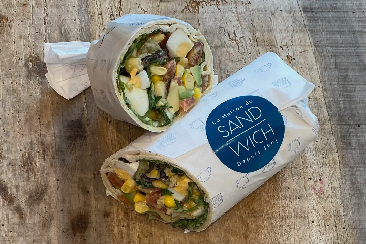 Wrap Avocat Œuf - La Maison du Petit-Dej