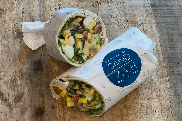 Wrap Avocat Œuf - La Maison du Petit-Dej