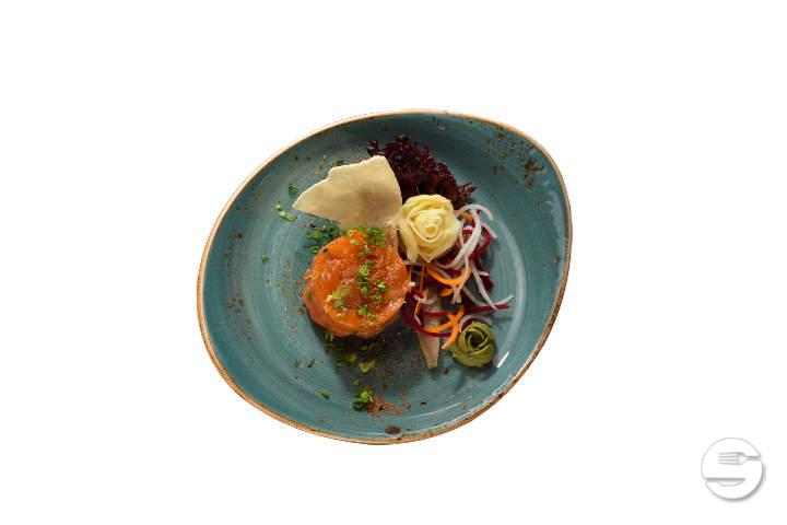 Spicy Lachs Tatar - Negishi Sushi Bar