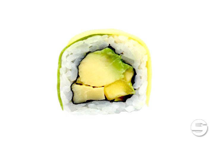 Rainbow Roll Mango Rolle à 8 Stk. - Negishi Sushi Bar