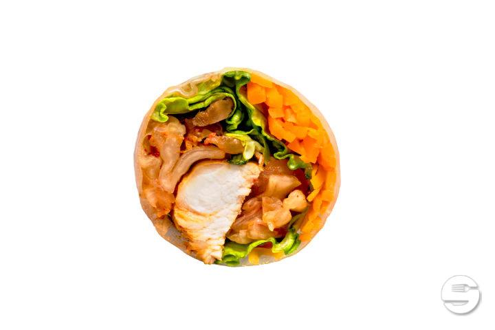 Chicken Kimchi Summer Roll - Negishi Sushi Bar