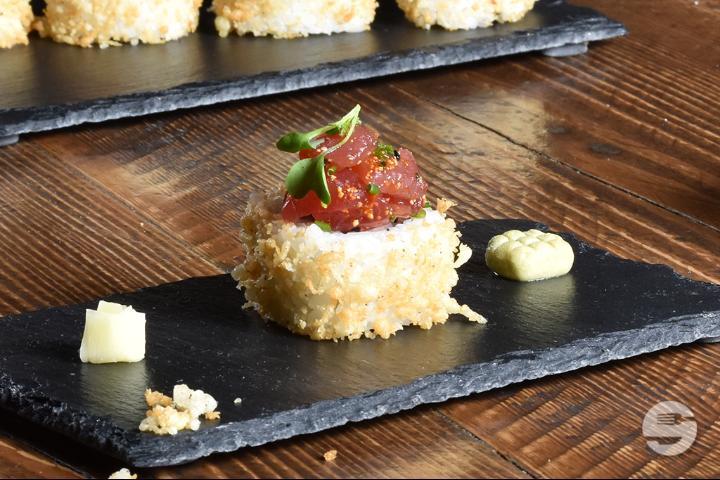 Hot Tuna Tatar Roll 4 Stk. - Negishi Sushi Bar