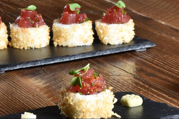 Hot Tuna Tatar Roll 4 Stk. - Negishi Sushi Bar