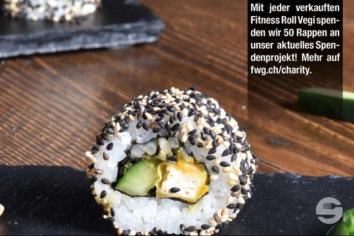 Fitness Roll Vegi 4 Stk. - Negishi Sushi Bar