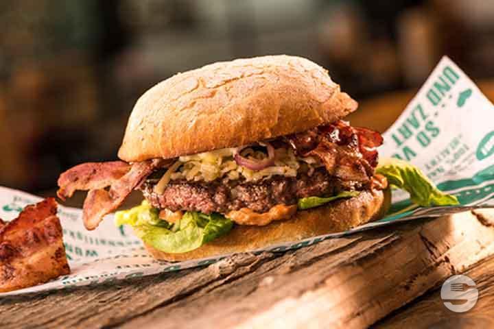 Bacon & Cheese Burger 140g - The Butcher