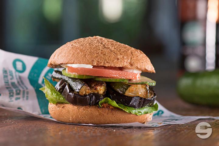 NEW: Roasted Vegi Burger - The Butcher