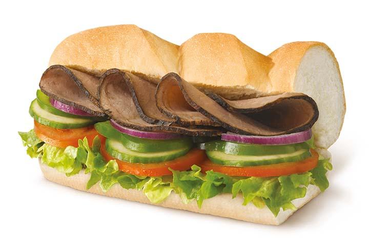 Sandwich Roast Beef 30cm - Subway