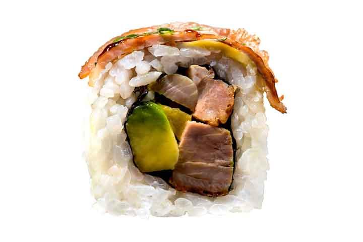 Rainbow Roll Duck Rolle à 8 Stk. - Nooch Asian Kitchen (Richti) *