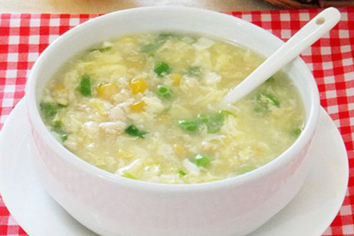 P2. Chicken and Corn Soup - La Table des Nations