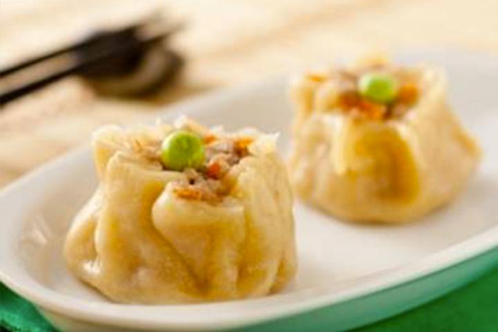 D8. Steamed Pork and Shrimp Shao-Maï - La Table des Nations