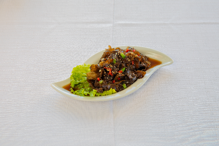 L5. Chinese Mushrooms with Vinegar Sauce - La Table des Nations