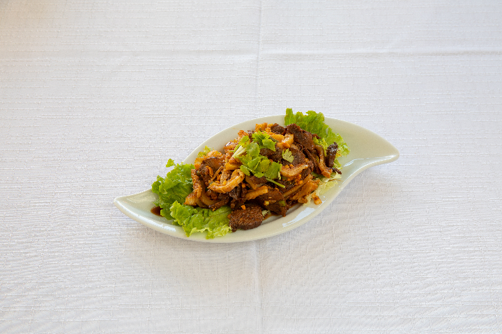 CC2. Beef slices with it's guts with spices - La Table des Nations