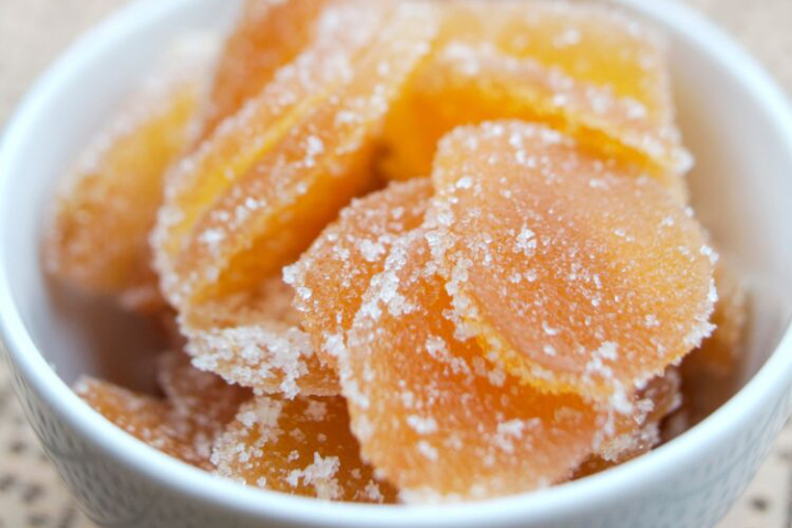 Gingembre confit - La Table des Nations
