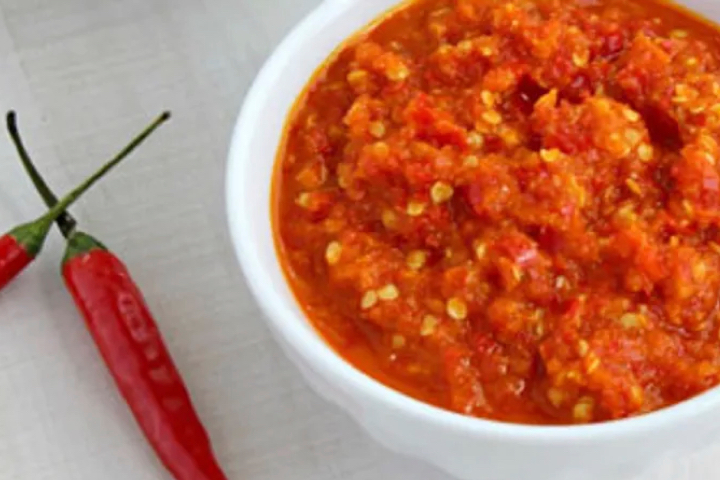 Sauce piment - La Table des Nations