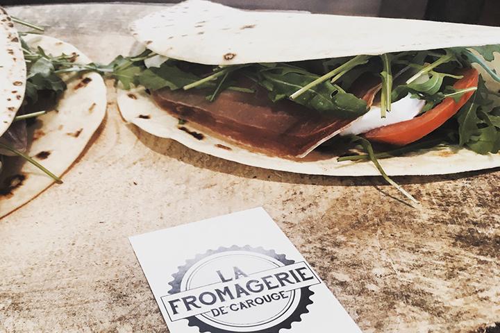 Paidina classique + salade mêlée - La Fromagerie de Carouge