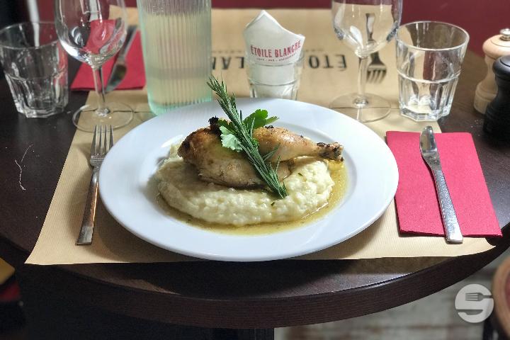 Roasted Chicken Grandmother with Rosemary - Etoile Blanche