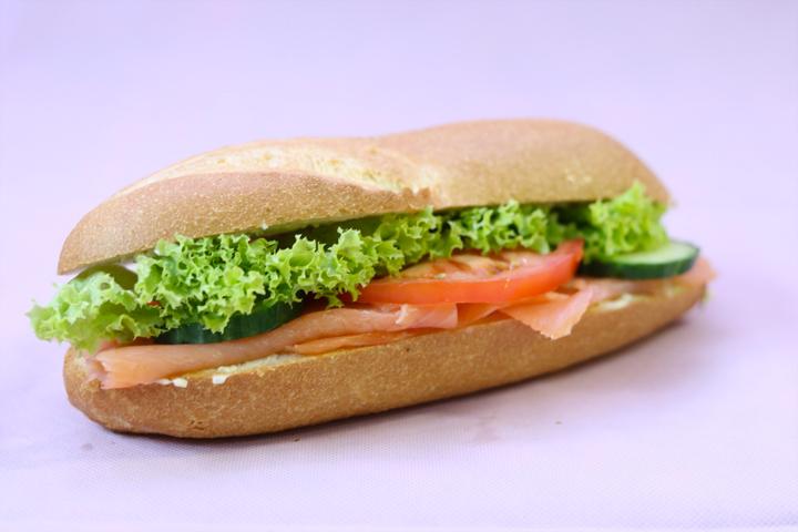 Lachs Sandwich - Happy Beck