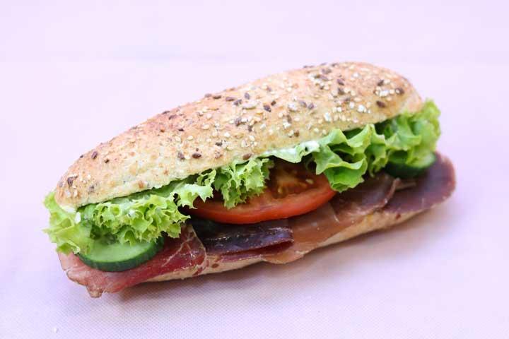 Bündnerfleisch Sandwich - Happy Beck