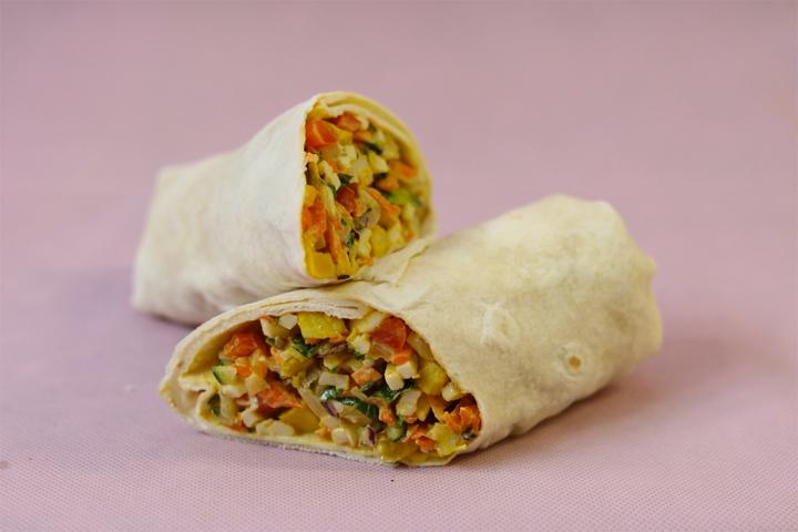 Poulet Wrap - Happy Beck