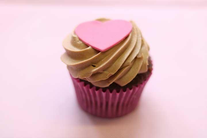 Cupcake Herz - Happy Beck
