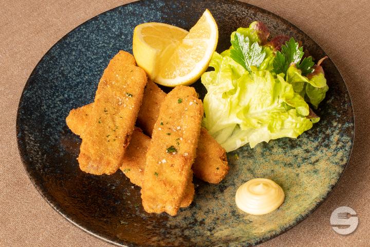 Crunchy veal, gourmet mayonnaise with garlic confit - Le Bistrot du Boucher