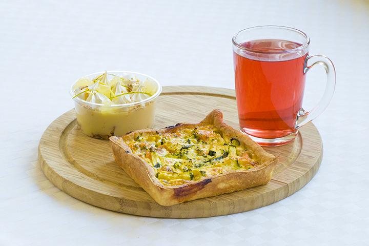 Menu Starter or Dessert + Main - L'Atelier des Tartes *