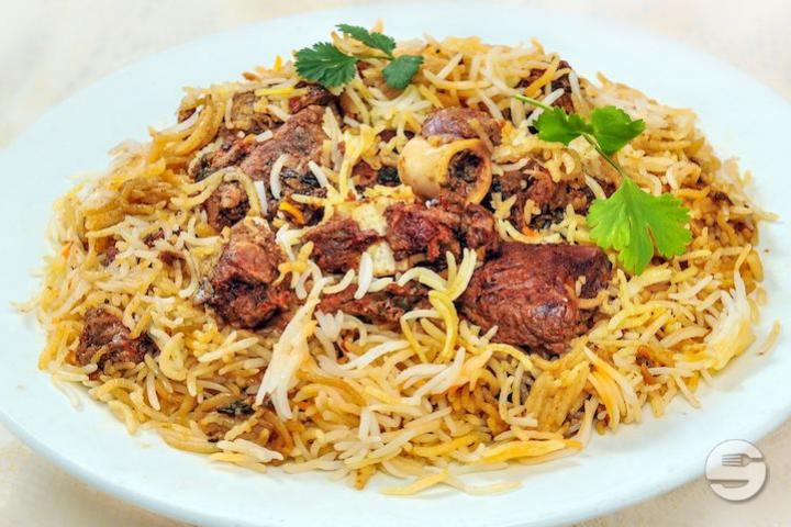 Boeuf Biryani - Royal India