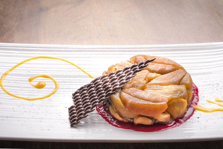 Apple tart - Demi Lune Café
