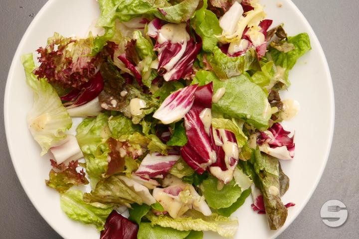 Green salad - Demi Lune Café