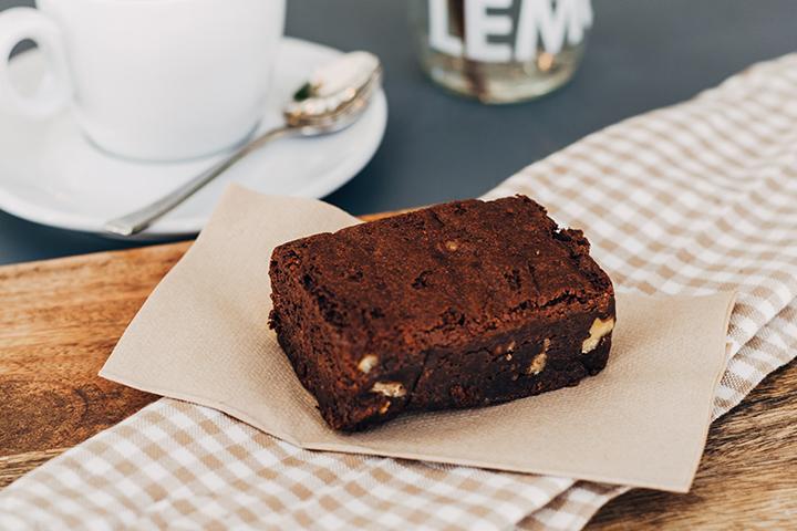Schoko Brownie, glutenfrei - Gärtnerei