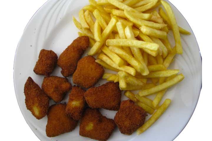 Chicken Nuggets + Pommes Frites - Pizzeria la Casa