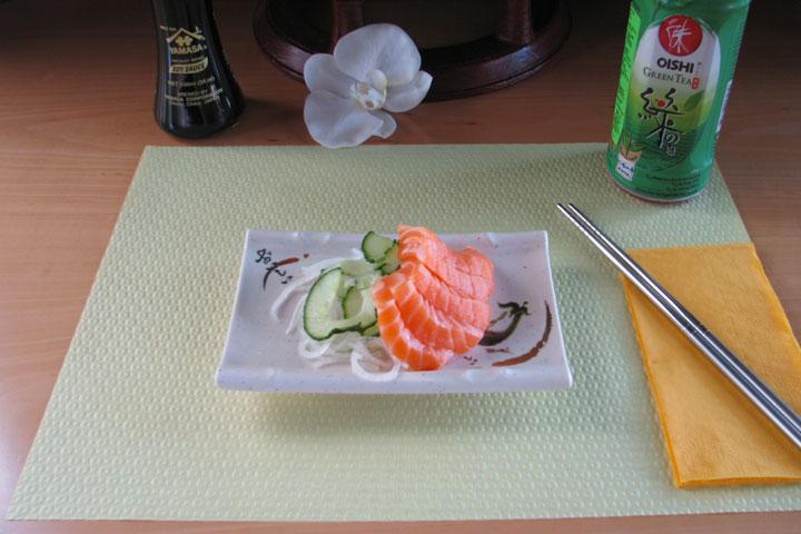 80. Salmon Sashimi - O-i-Shi