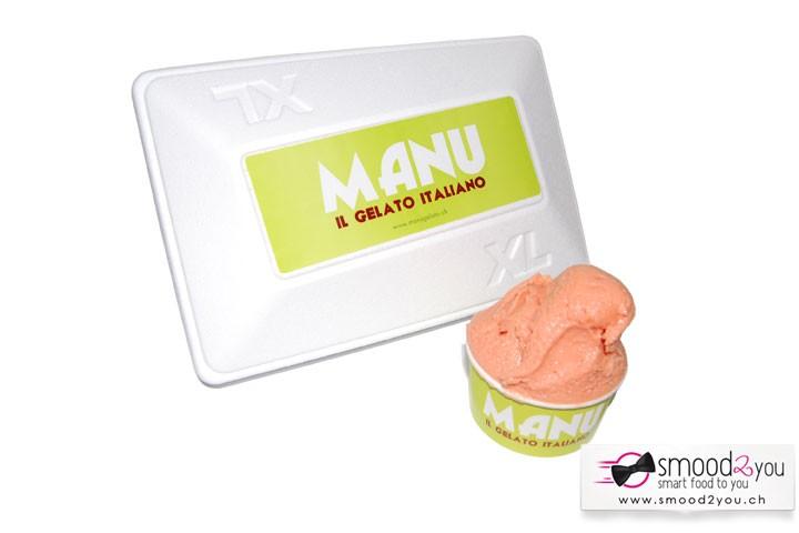 Tangerine and ginger sorbet - ManuGelato (Paquis)