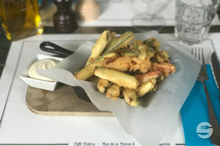 Zucchini fritti, lemon aioli - Caffè Bellini - Lunch *