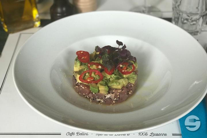 Tuna tartar, ahi, chili & avocado - Caffè Bellini - Lunch *