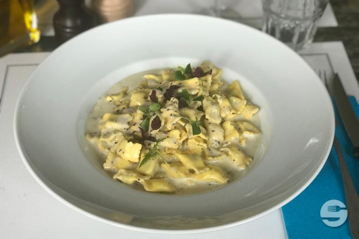 Agnolotti del plin, black truffle and parmiggiani - Caffè Bellini - Lunch *