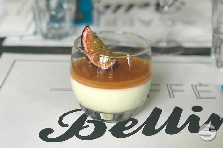 Pannacotta with passion fruit - Caffè Bellini - Lunch *