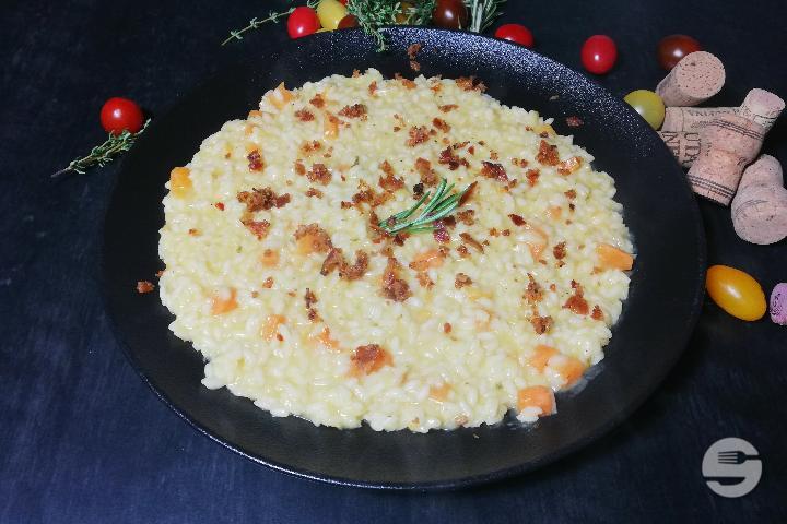 Risotto Alla Zucca - Caffè Bellini