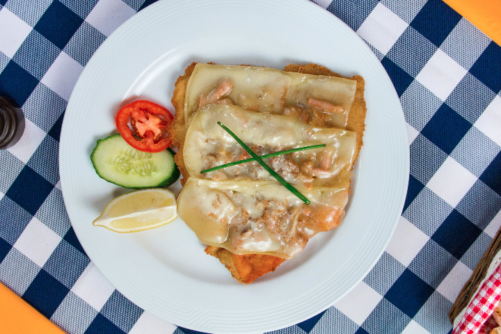 Schweinsschnitzel Dijon - Schnitzelhuus