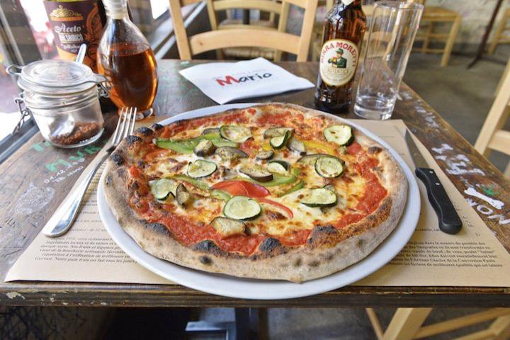 Pizza Vegetariana - Chez Mario - Autentico 1958