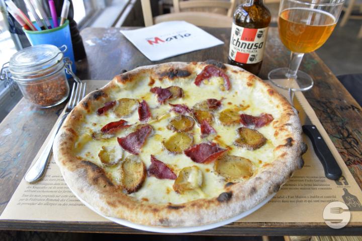 Pizza Alla "Valaisanne" - Chez Mario - Autentico 1958