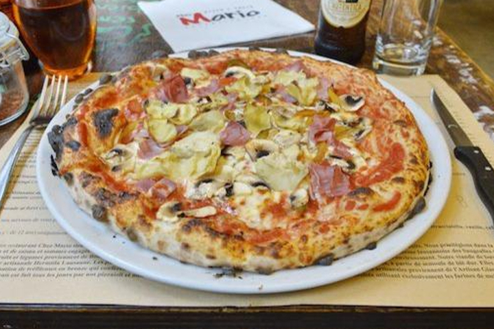 Pizza Quattro Stagioni - Chez Mario - Autentico 1958