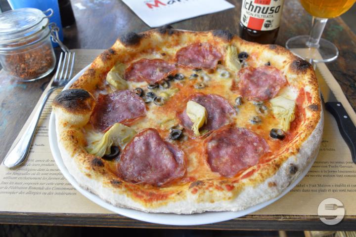 Pizza Carciofara - Chez Mario - Autentico 1958