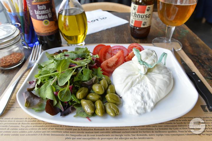Burrata Salad - Chez Mario - Autentico 1958